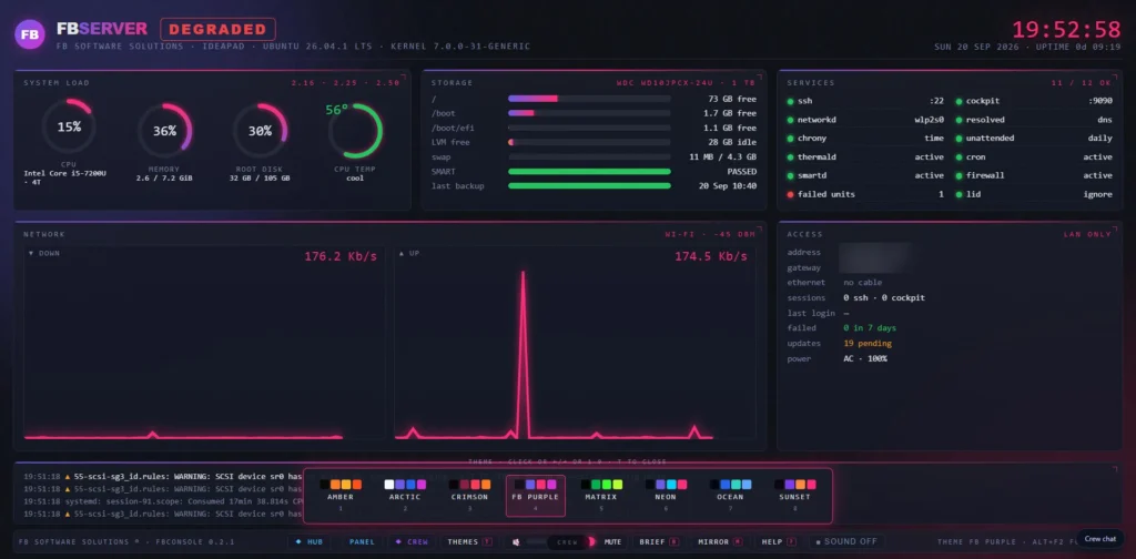 FB Purple theme